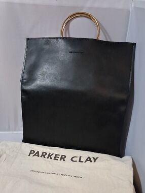 Parker Clay leather multi use purse